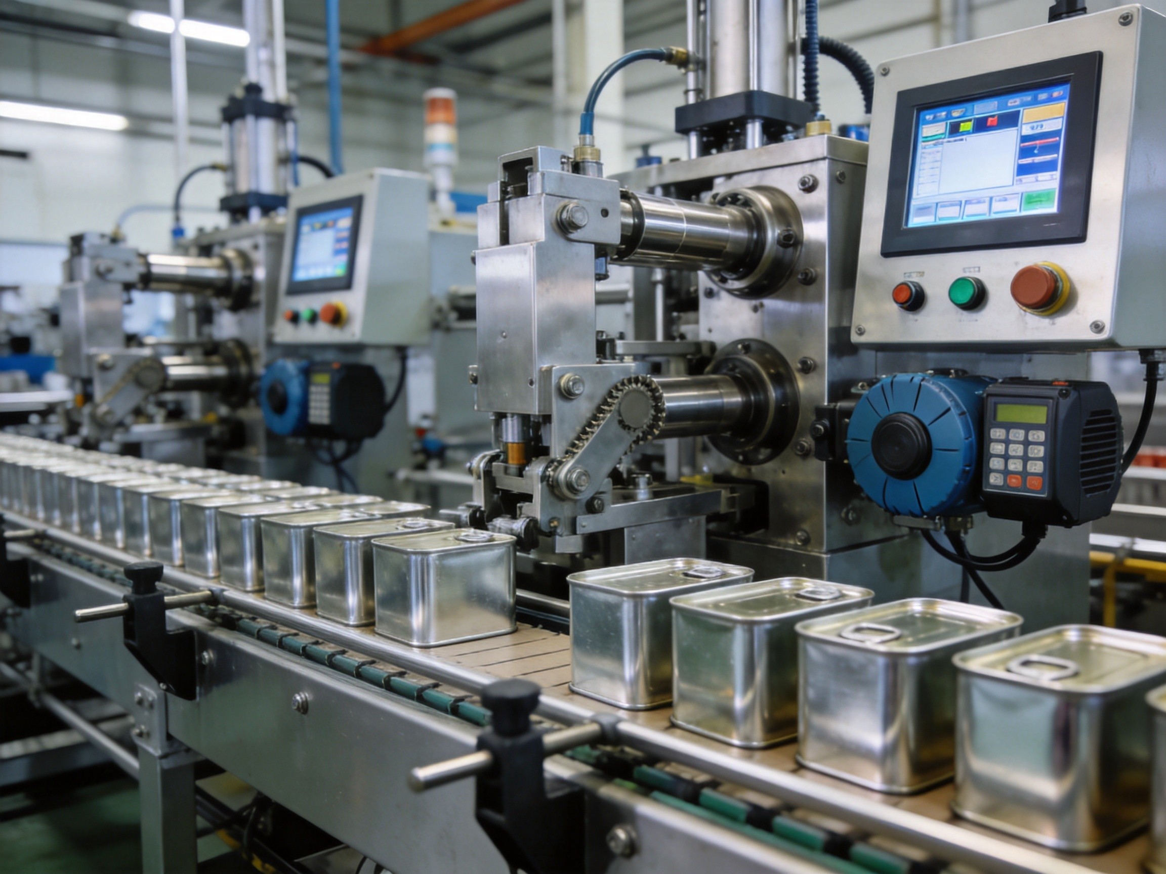 Small Square Can Making Line 30-35 CPM - Yongxin Can Equipment