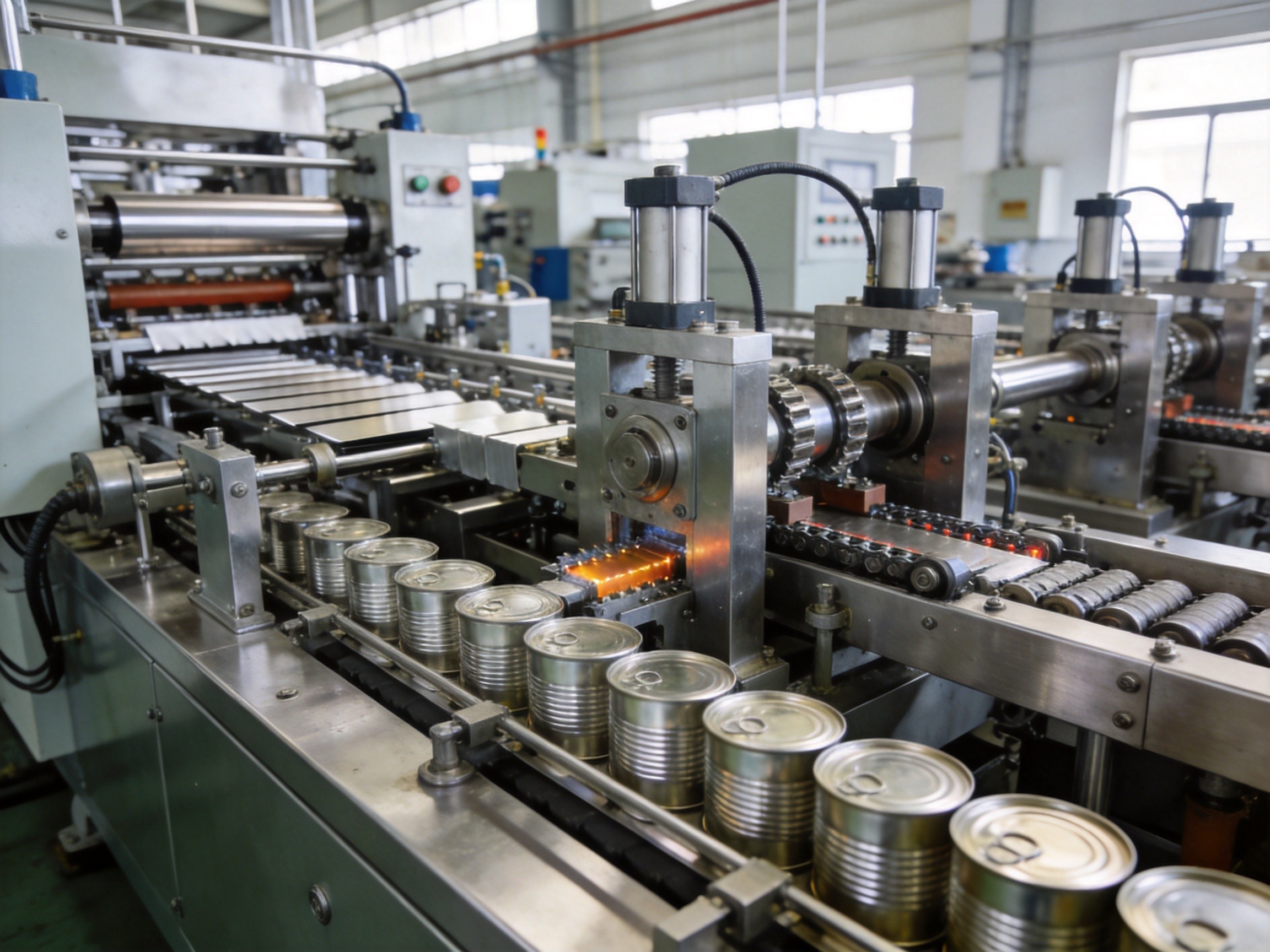 Small Round Can Making Line 35-40 CPM