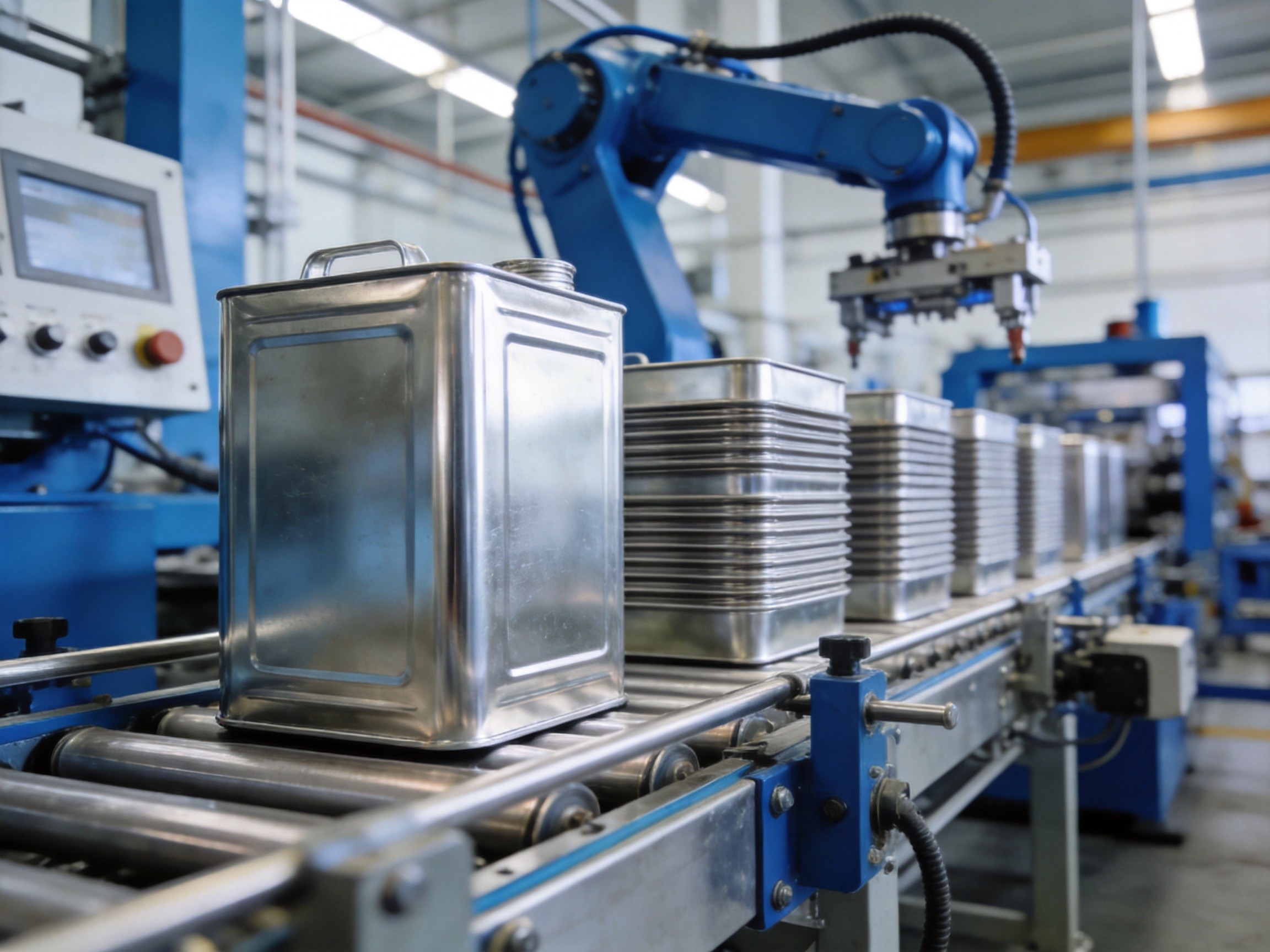 Large Square Can Making Line 25-35 CPM