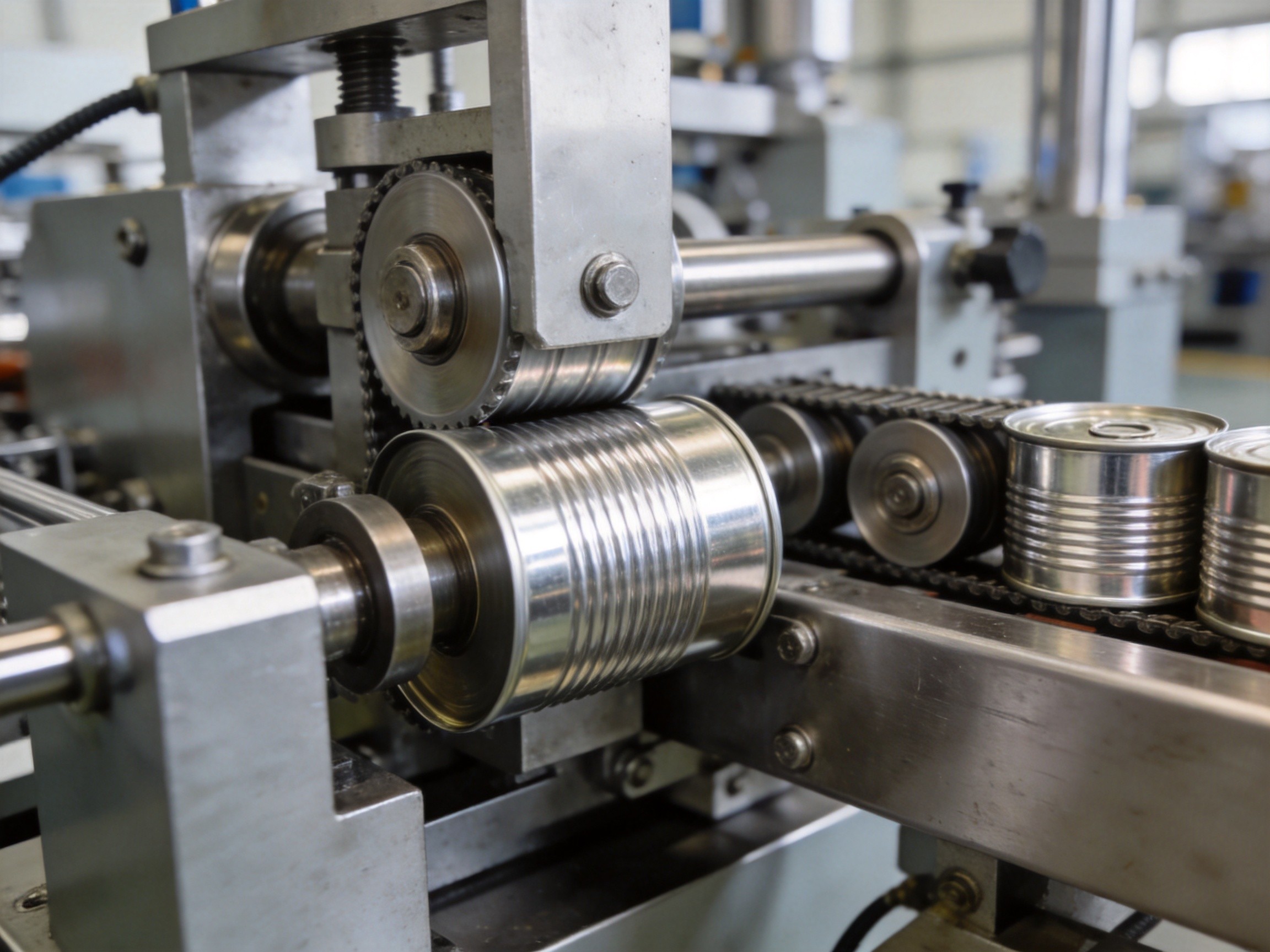 Yongxin automatic can seaming machine, industrial factory production line