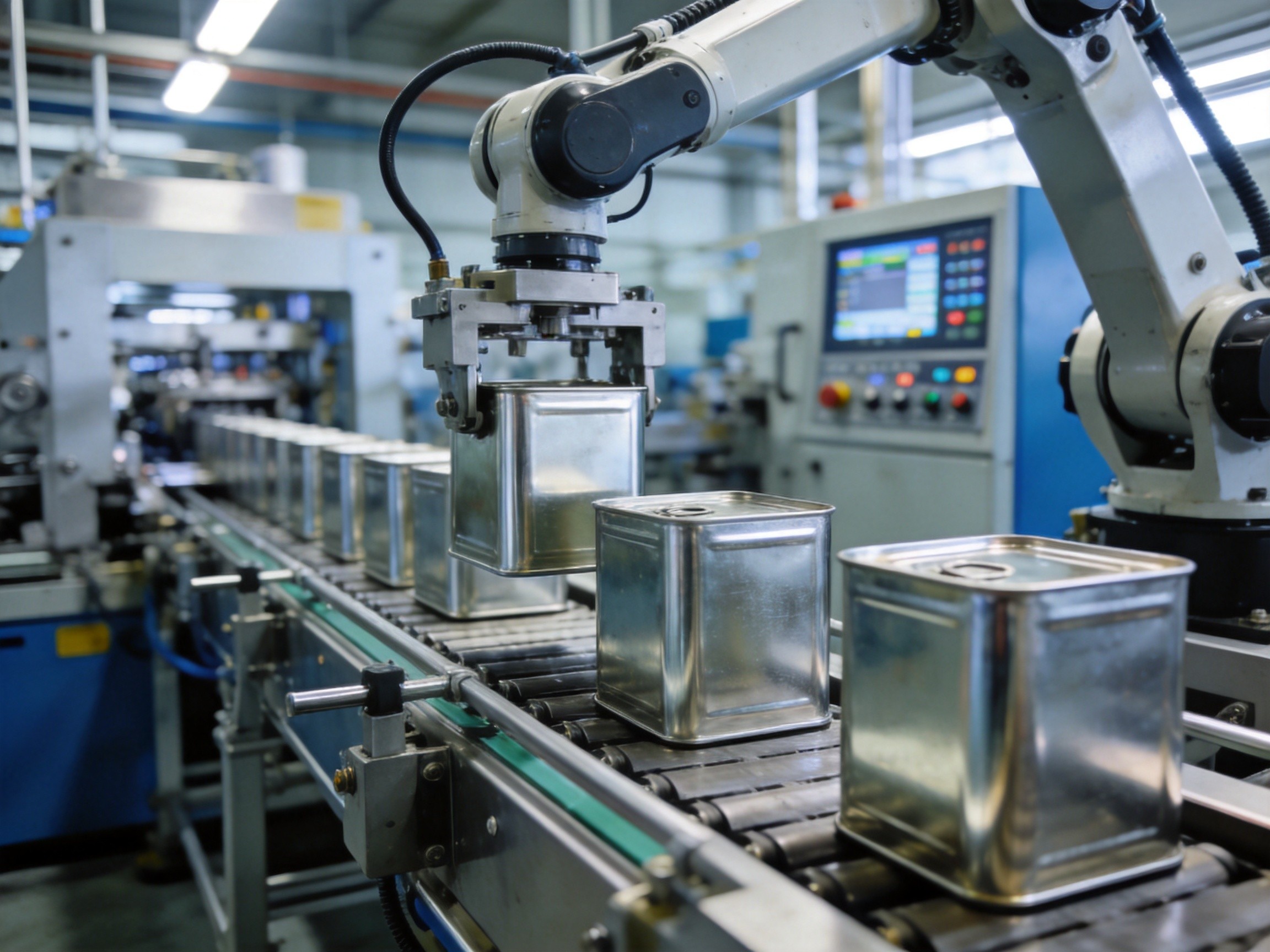 Yongxin Square Can Making Machine Production Line